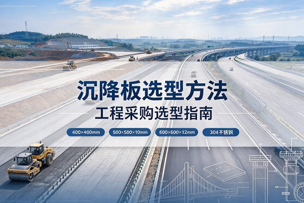 彬州沉降板选择方法