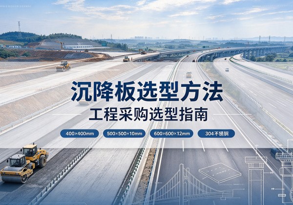 彬州沉降板选择方法