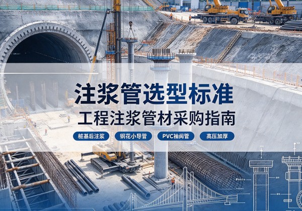 彬州注浆管选型标准